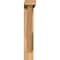 Ekena Millwork Traditional Block Smooth Bracket w/ Offset Brace, Western Red Cedar, 3 1/2"W x 20"D x 20"H BKT0402X20X20TRA05SWR - alternate 4